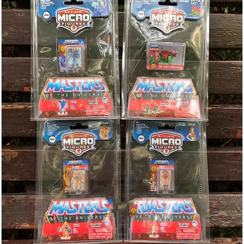 Vintage Collectible Dolls - ACTION MICRO FIGURES miniatures Cartoon Animation