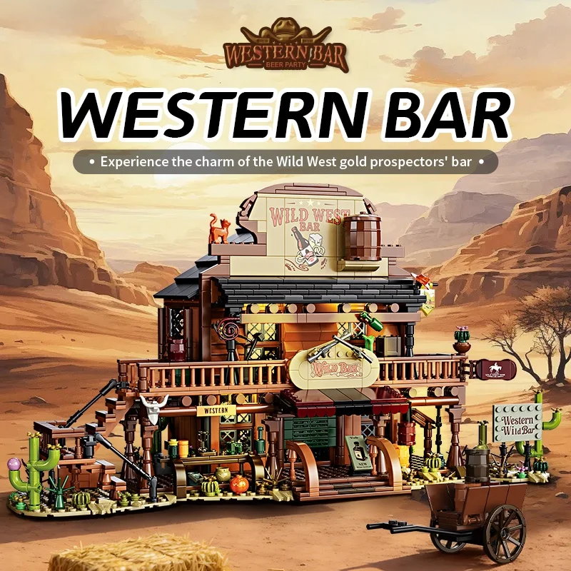 Vintage Toys Collector - Set di Costruzioni Vintage Western Bar