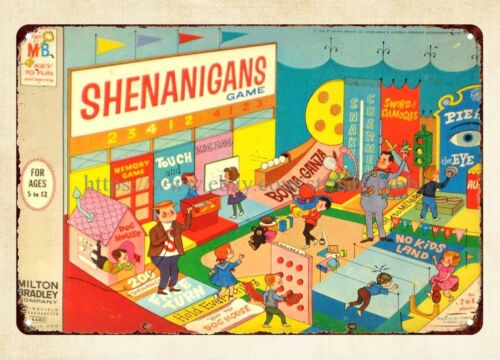 Vintage And Collectible Stores - Gioco da Tavolo Shenanigans 1964, Insegna
