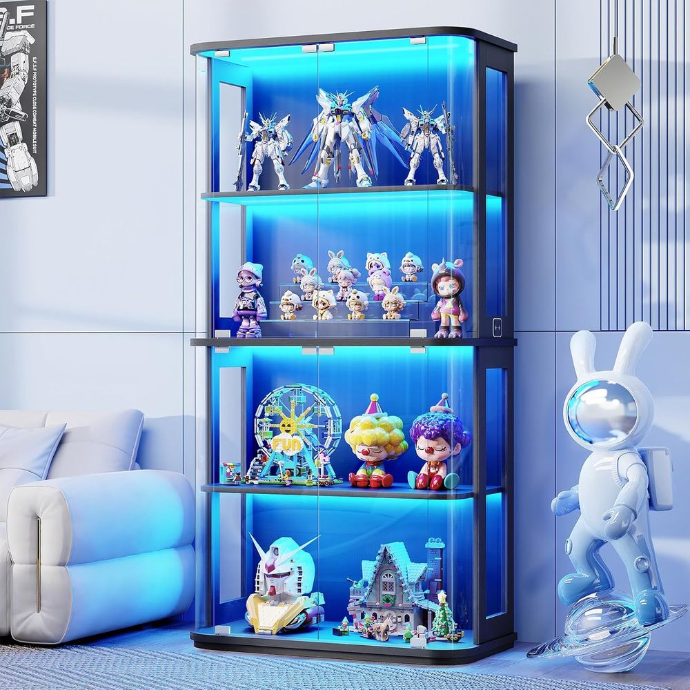 Vetrina rotonda con anta in ve - Collectible Collection recensione e prezzo