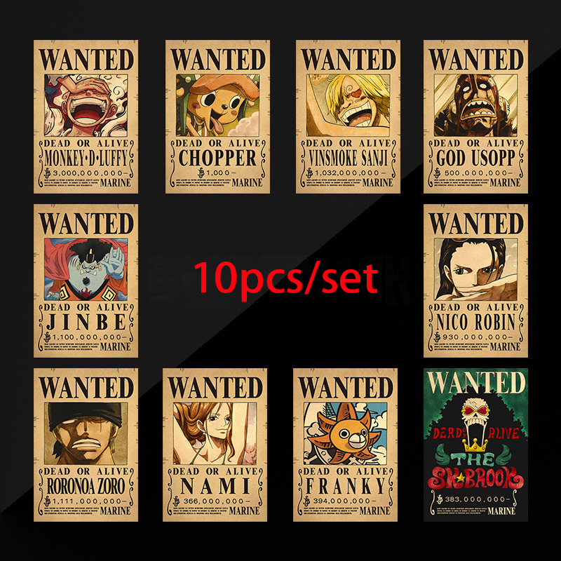 10 Pezzi Poster Anime One Piec - Vintage Collectible Dolls recensione e prezzo