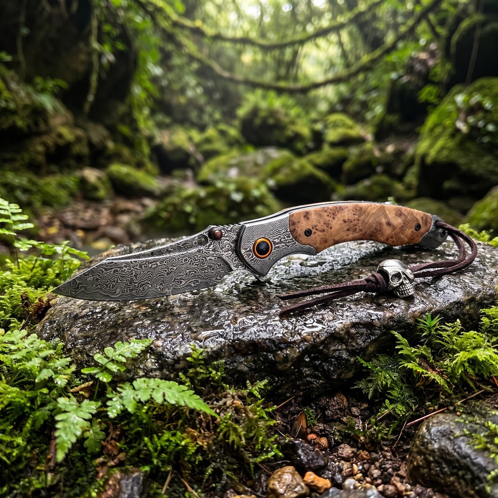 Coltello Pieghevole con Motivo - Vintage Collectible Pocket Knives recensione e prezzo