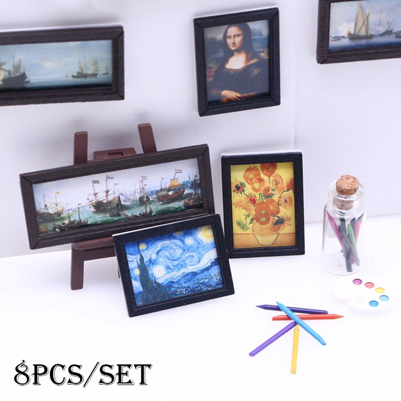 8 pz/set 1:12 casa delle bambo - Vintage Collectible Dolls recensione e prezzo